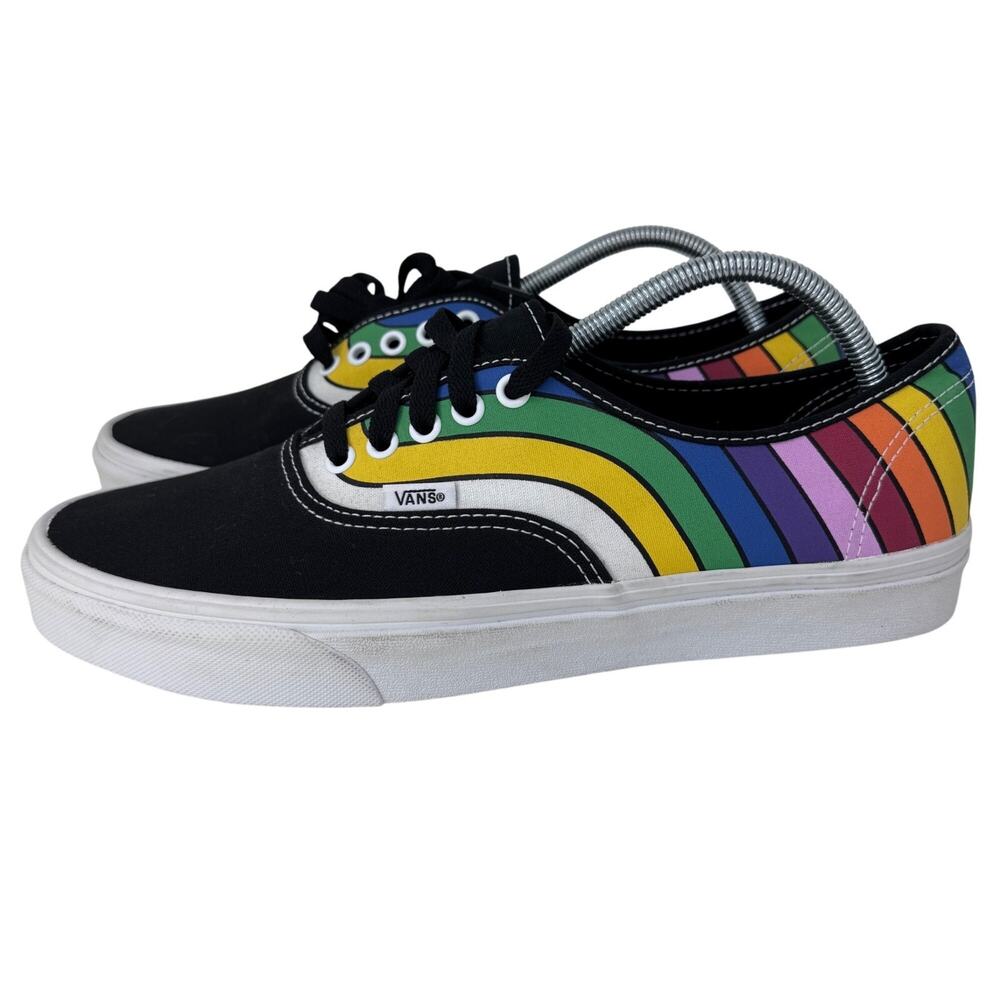 Vans Old Skool Rainbow Refract Skateboard Shoes Size 11.5 Mens 13 Womens Pride